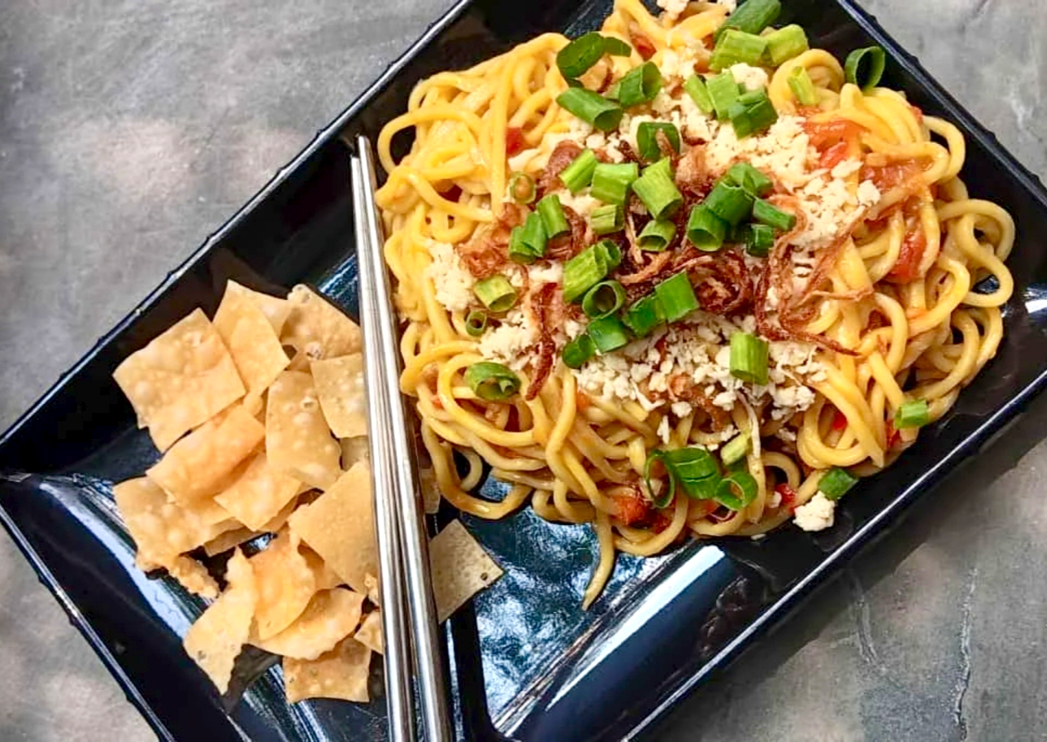 Penggemar Mie Di Lampung Wajib Tahu Nih, Cobain Deh Mie Ayam Didalam Gang 