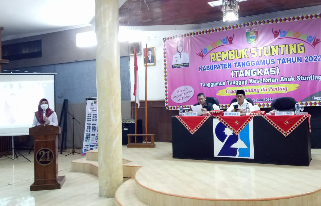 Tim TPPS Diharapkan Mampu Turunkan Angka Stunting  di Tanggamus