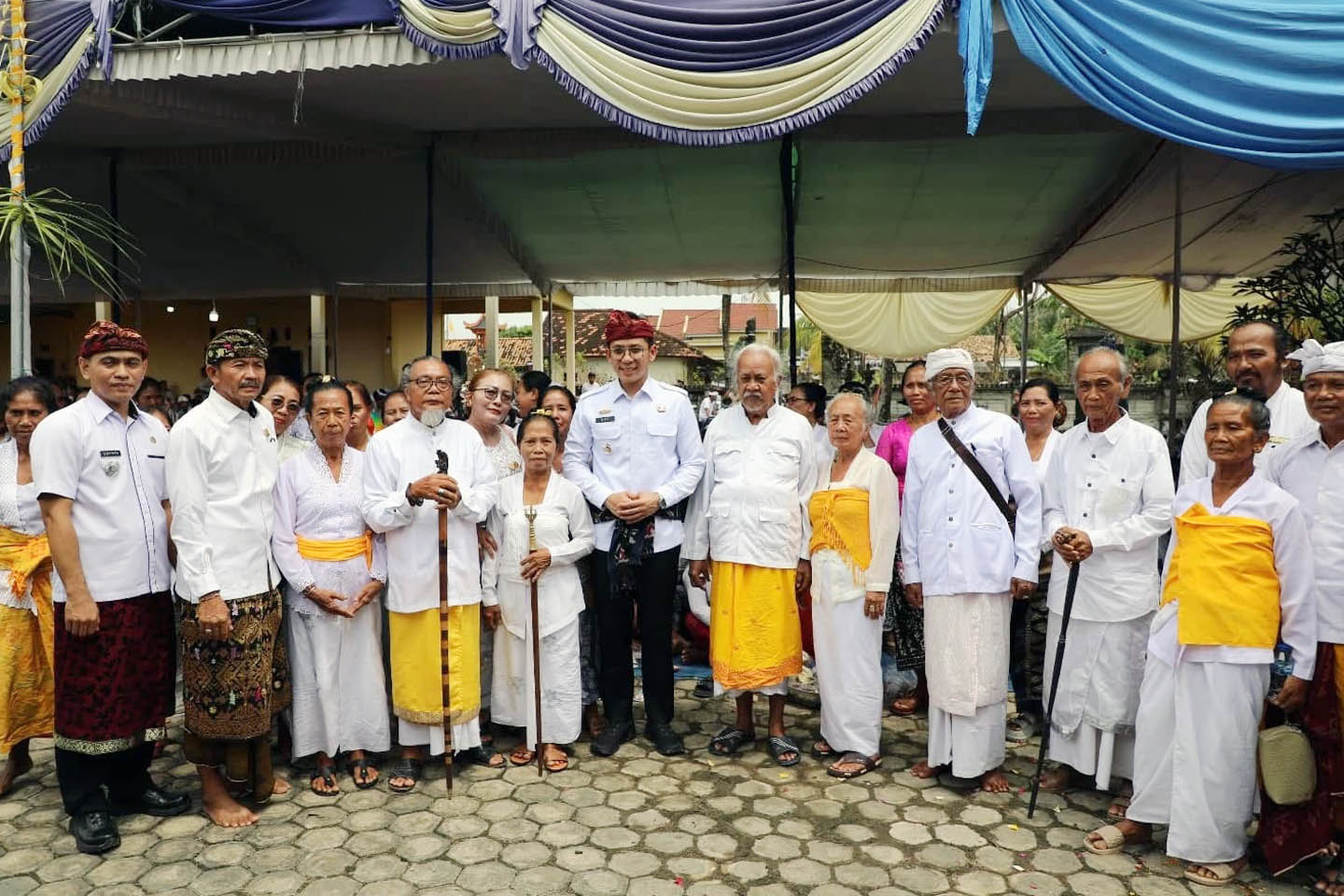 Hadiri Upacara Melasti, Begini Pesan Bupati Lampung Selatan Egi