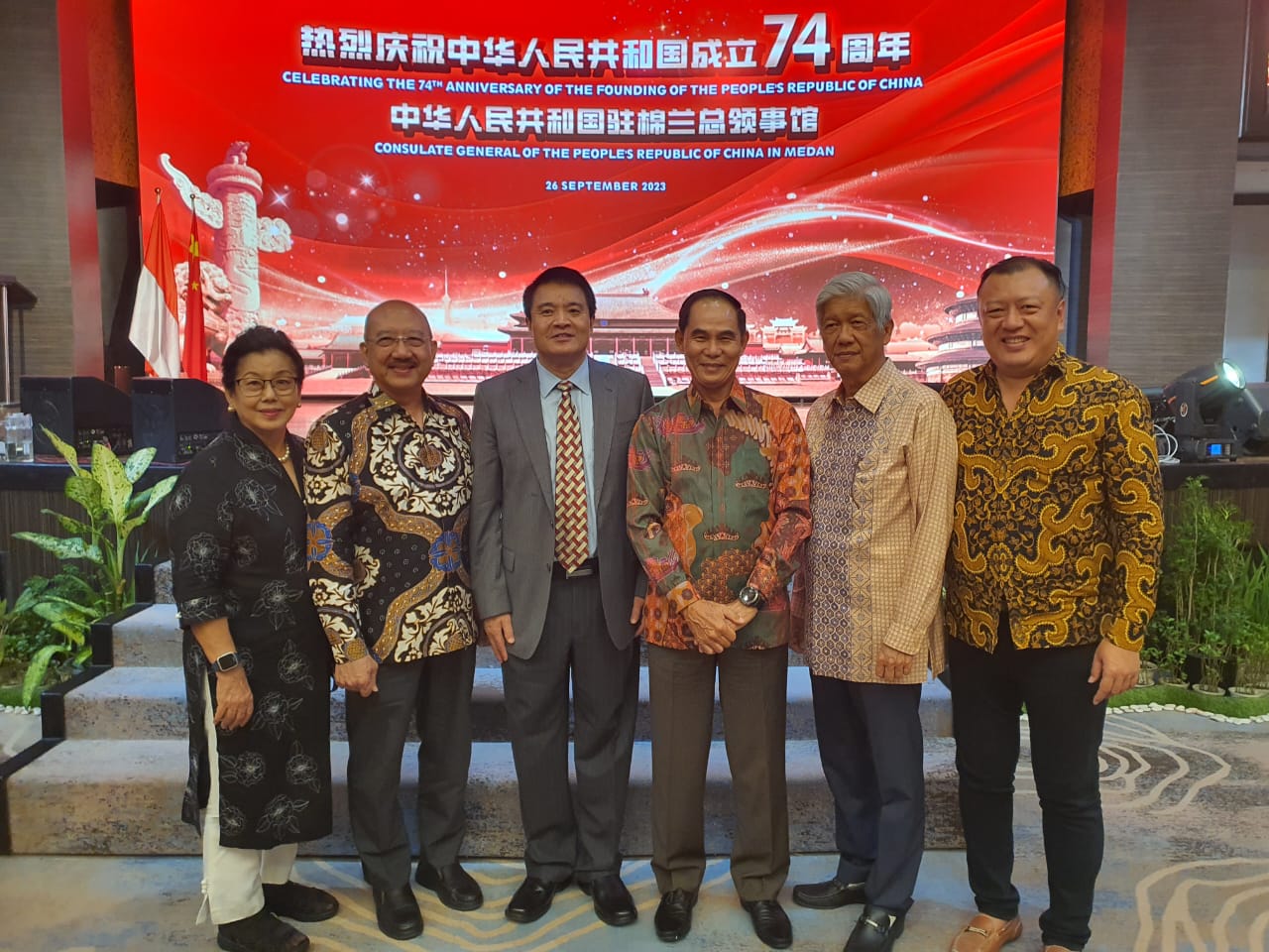 PSMTI Lampung Hadiri Perayaan Kemerdekaan Tiongkok, Ini Pesan Konsul Jenderal