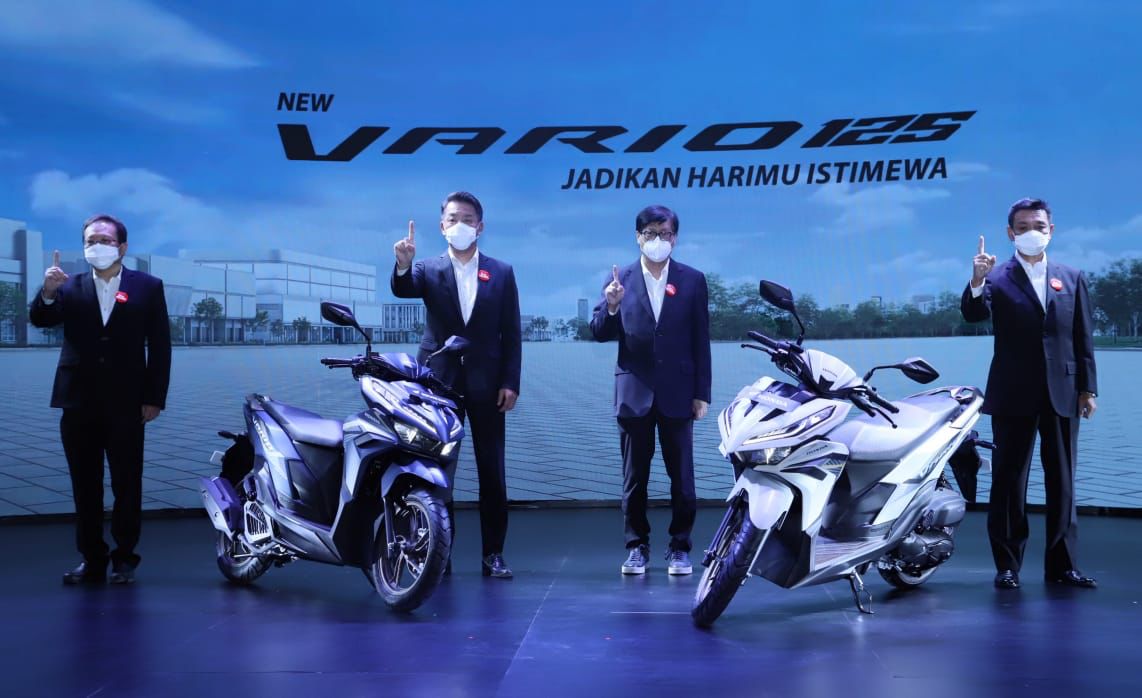 AHM Beri Penyegaran Pada New Honda Vario 125