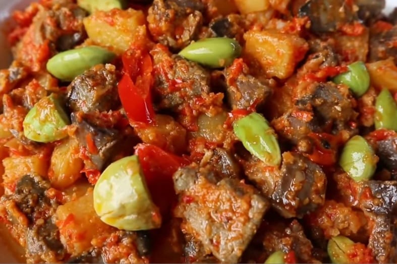 Cocok untuk Pendamping Opor dan Rendang, Ini Resep Sambal Goreng Hati dan Kentang