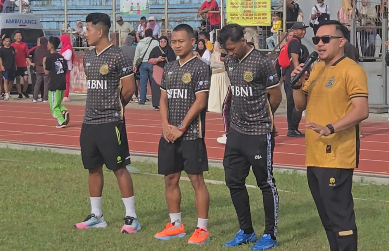 Bhayangkara Presisi Lampung FC Gelar Coaching Clinic Bersama Pemain Timnas 