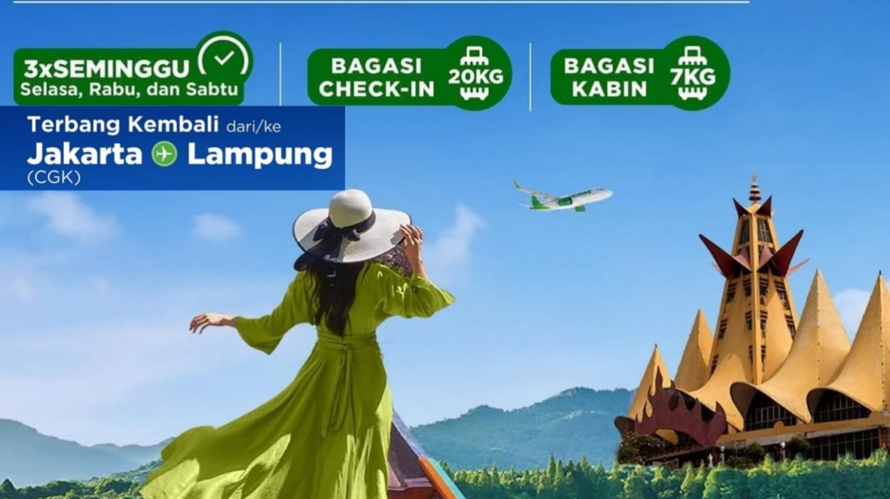 Menjelang Libur Nataru, Segini Tarif Penerbangan Langsung dari Lampung ke Jakarta