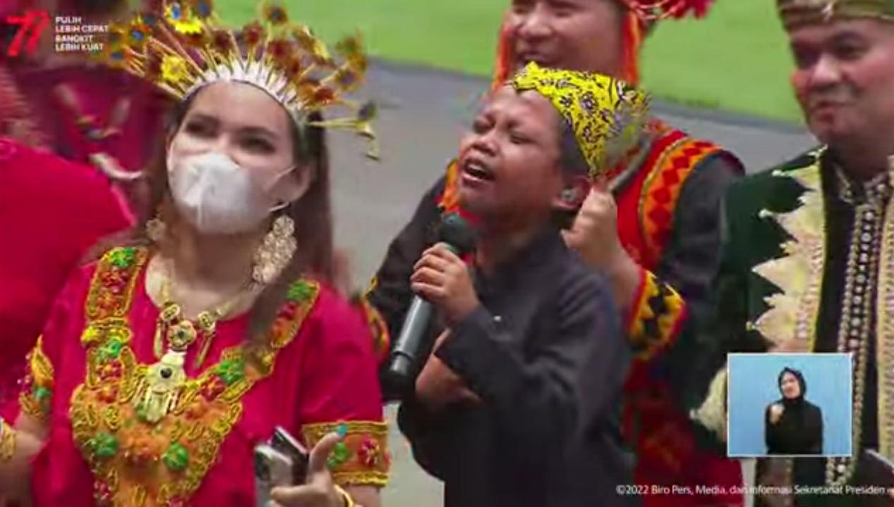 Penyanyi Cilik Asal Banyuwangi Farel Prayoga Bikin Hadirin di Istana Negara Asyik Berjoget 