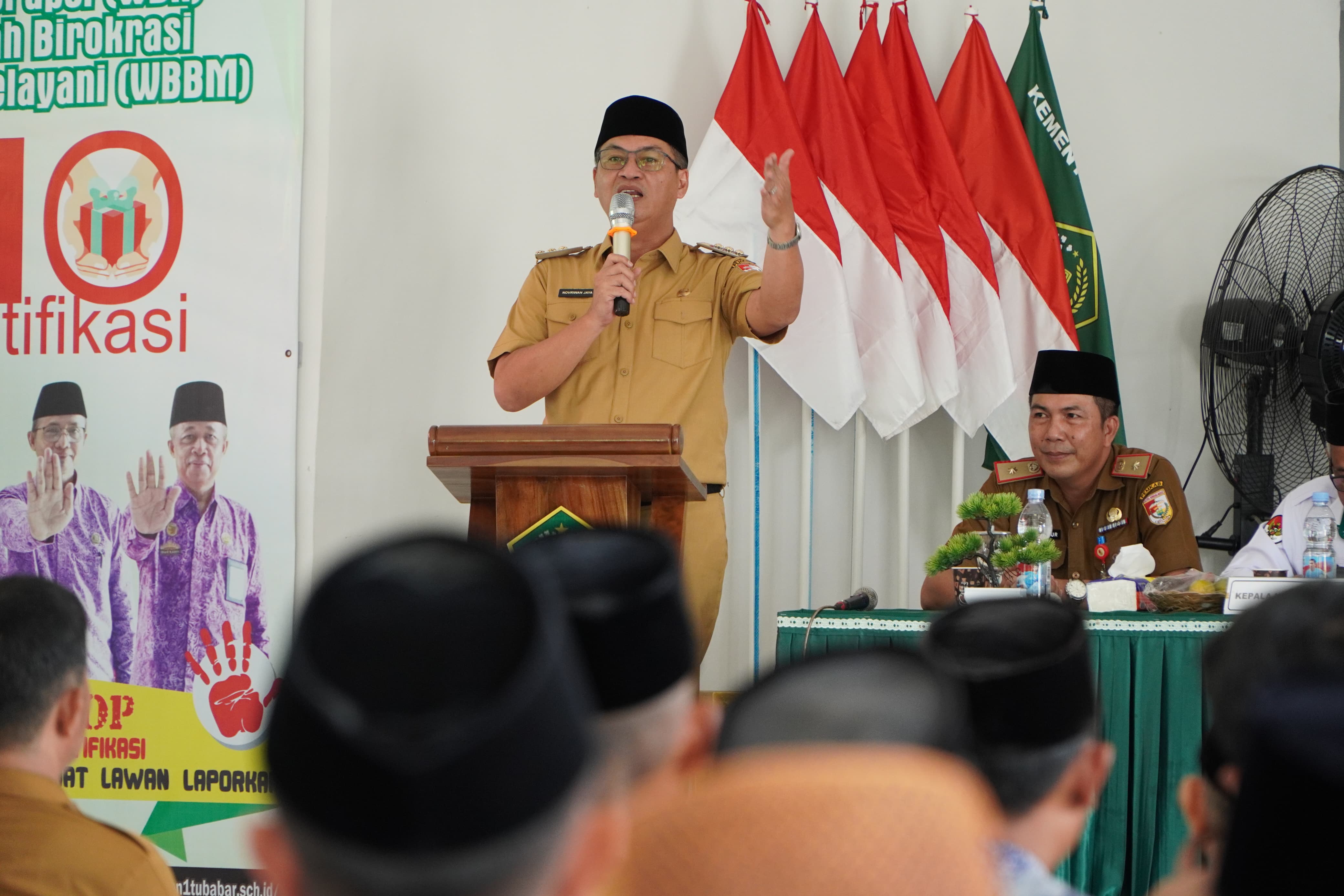 Bupati Tubaba Buka Bimtek Unit Pengumpul Zakat untuk Tiga Kecamatan