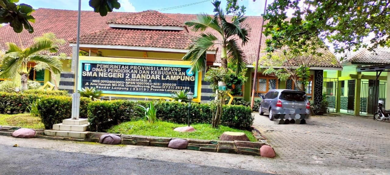 SMAN 2 Bandar Lampung Peringkat Pertama Nilai Tertinggi Jalur Prestasi SPMB SMAN Unggul se Lampung