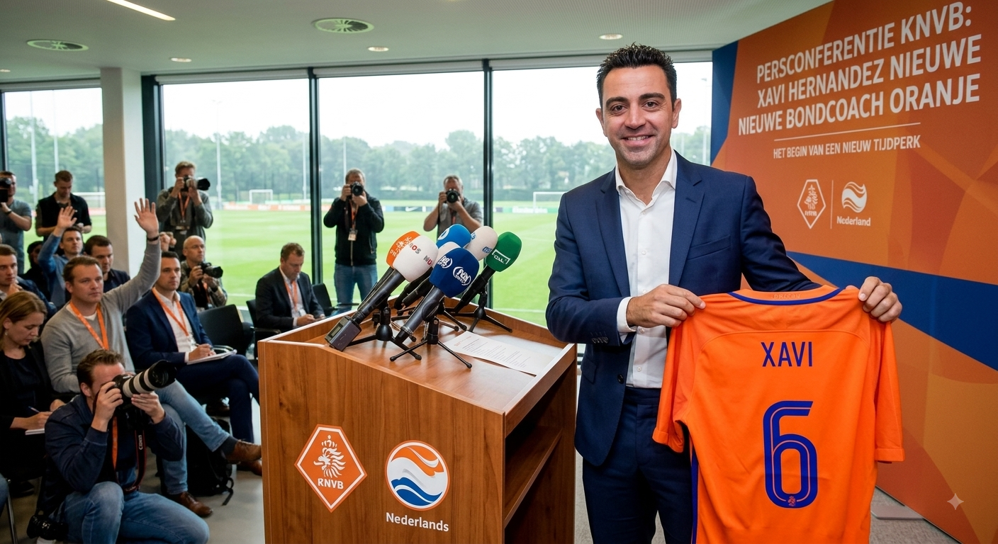 Eks Pelatih Barcelona Xavi Hernandez Nakhodai Timnas Belanda