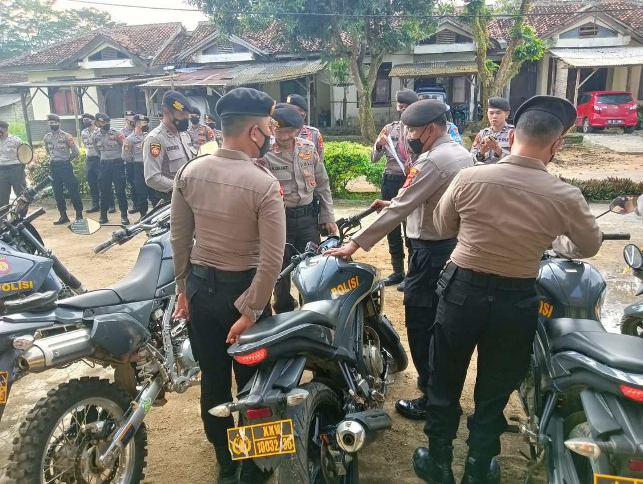 Polres Way Kanan Cek Randis Anggota, Hasilnya...