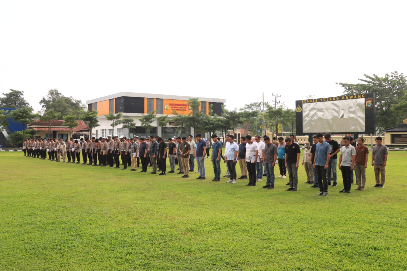 Minta Anggota Waspada, Polres Tulang Bawang Siaga 1