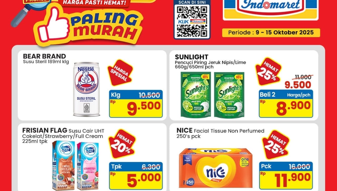 Promo 10.10 Indomaret Paling Murah, Nikmati Belanja Super Hemat Hingga Cashback Langsung!