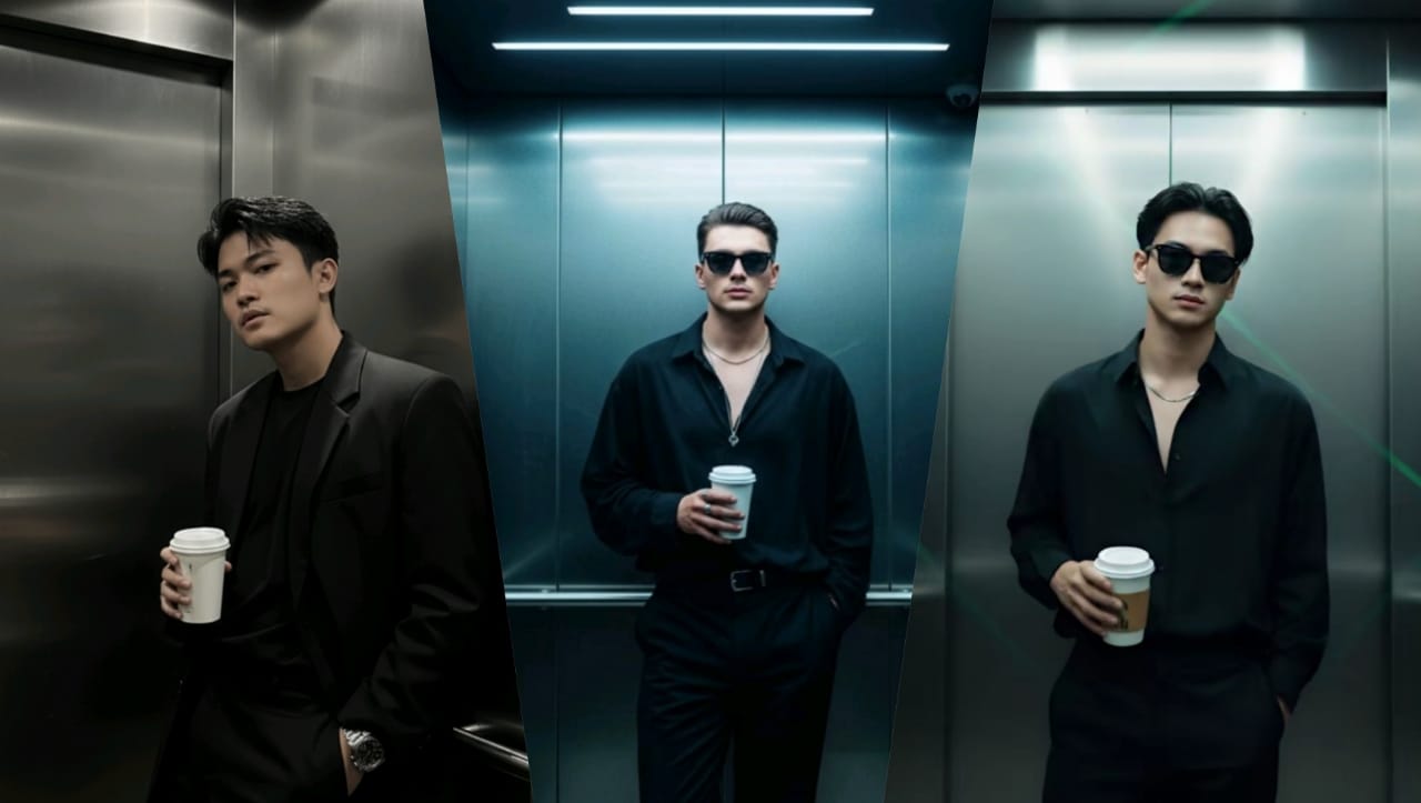 Prompt Gemini AI Untuk Edit Foto Casual Dalam Lift