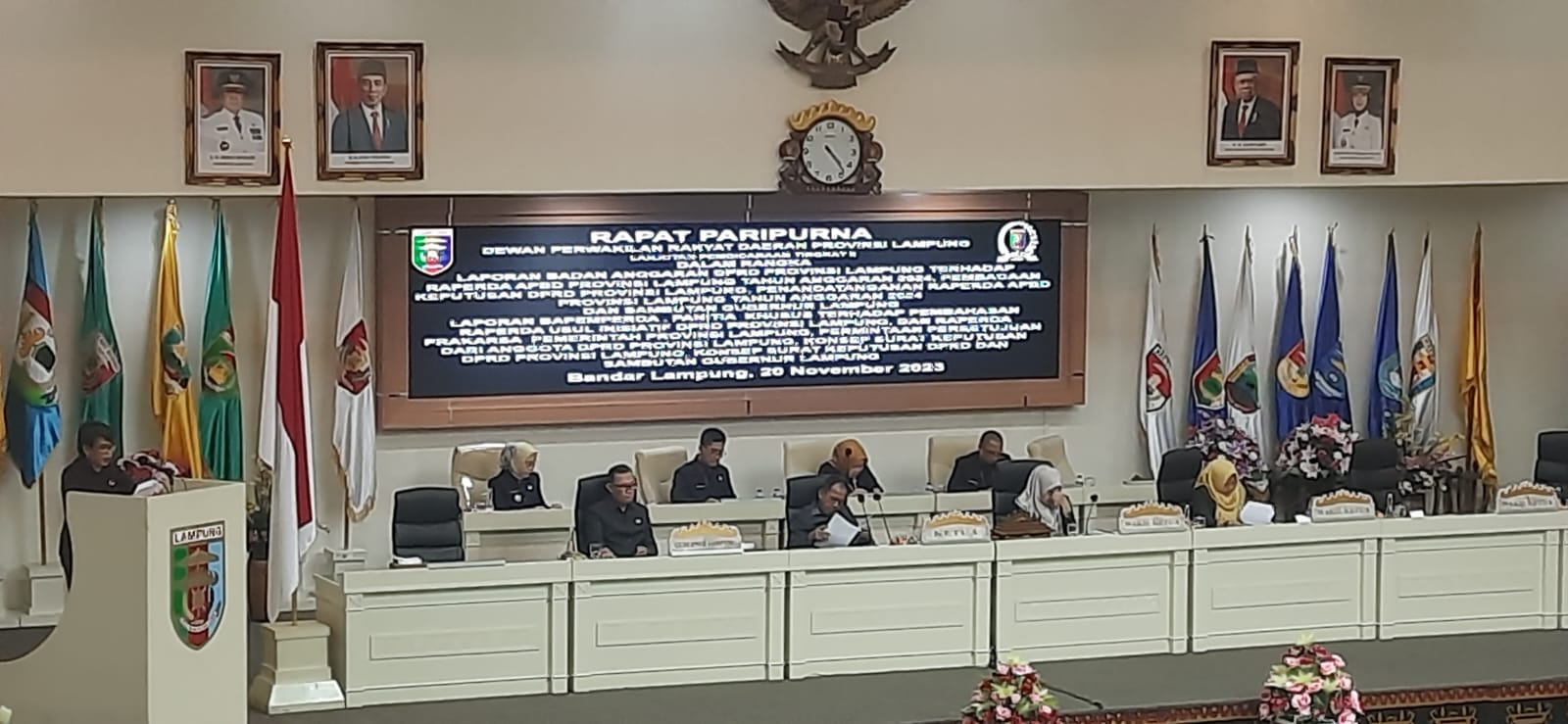 APBD Lampung Disahkan, Belanja Daerah Dipatok Rp 8,333 Triliun 
