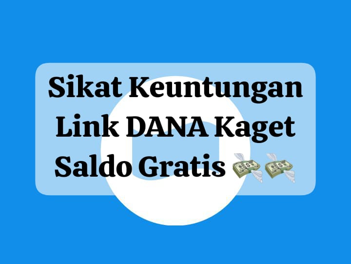 Sikat Keberuntungan Link DANA Kaget, Raih Saldo Gratis Rp 50 Ribu Secara Praktis Hari Ini