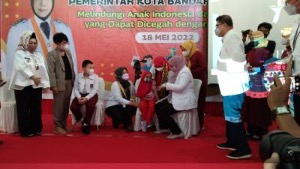 Bulan Imunisasi, di Lampung Ada 1.598.957 Anak Sasaran Imunisasi