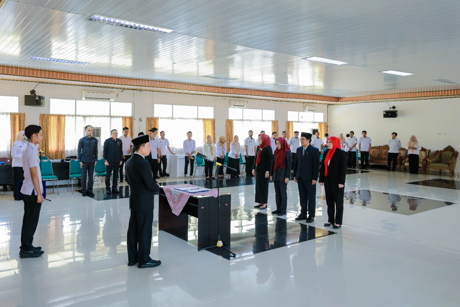 Gerbong Mutasi Pemprov Lampung Kembali Bergerak, Empat Pejabat Administrator Dilantik