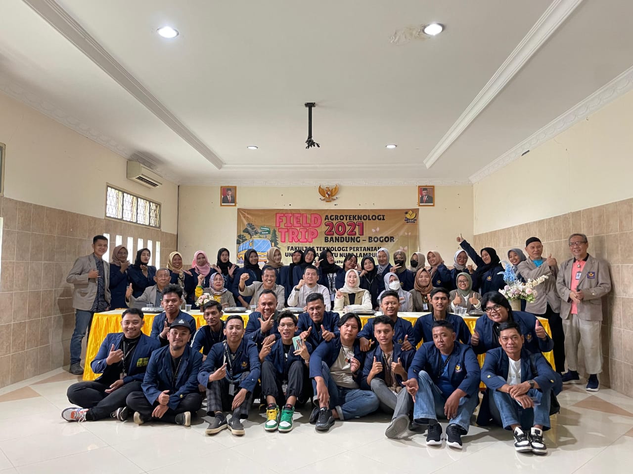 Puluhan Mahasiswa Fateta USN Lampung Jalani Program Field Trip Agroteknologi di Bandung dan Bogor