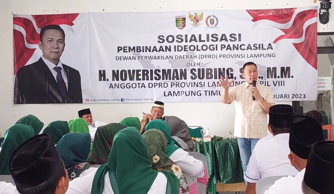 Wakil Ketua Komisi III DPRD Lampung Ajak Masyarakat Pertahankan dan Lestarikan Pancasila 