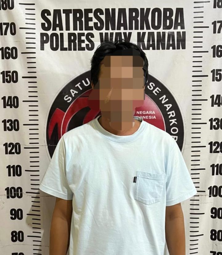 Jaringan Sabu Antarprovinsi Terbongkar di Buay Bahuga, Polisi Amankan Seorang Bandar