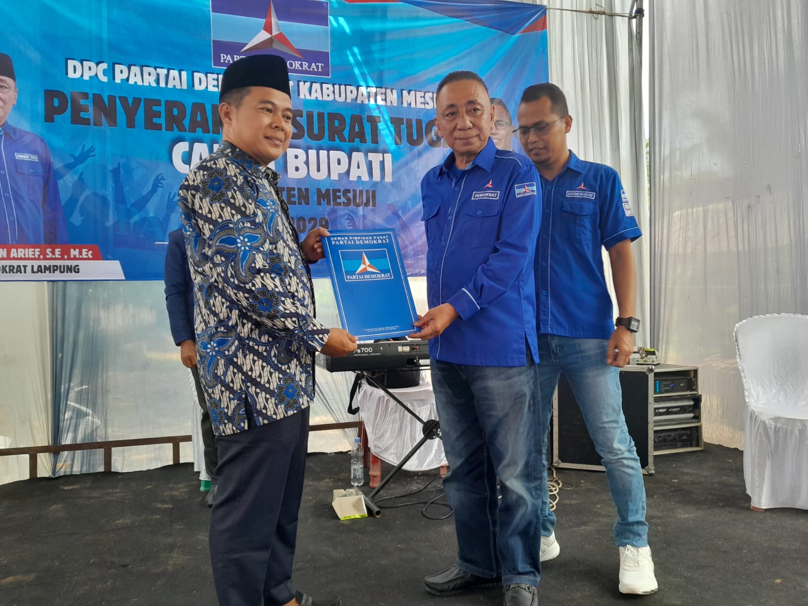 Pilkada Mesuji  Demokrat  Bakal Usung Edi Azhari sebagai Calon  Bupati.