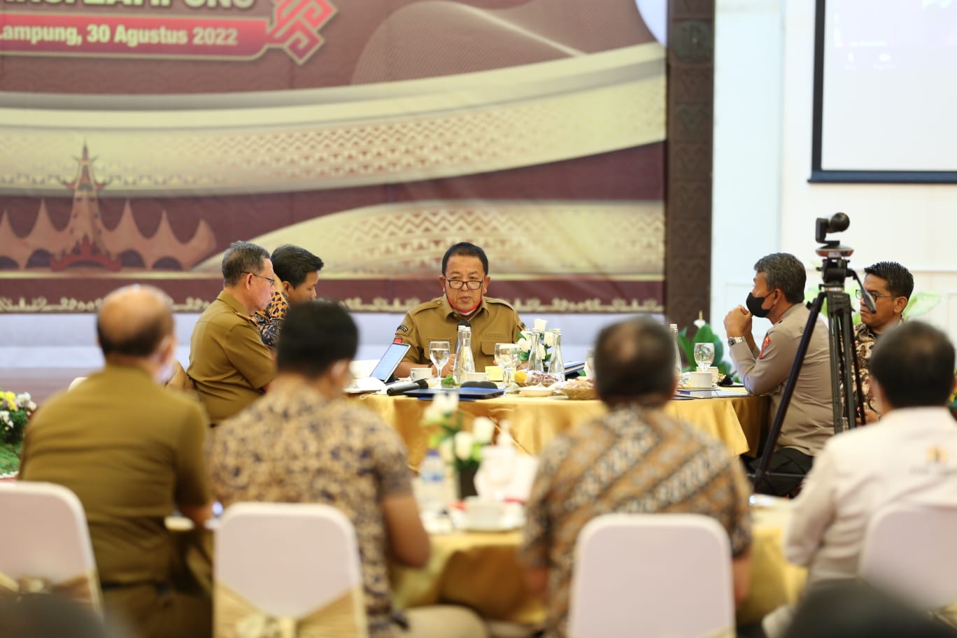 Tindaklanjuti Rakor Inflasi, Gubernur Panggil Bupati/Walikota se Lampung