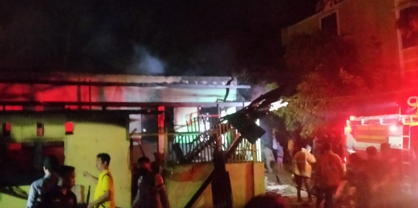 Kerugian Kebakaran Ponpes di Pringsewu Capai Ratusan Juta 