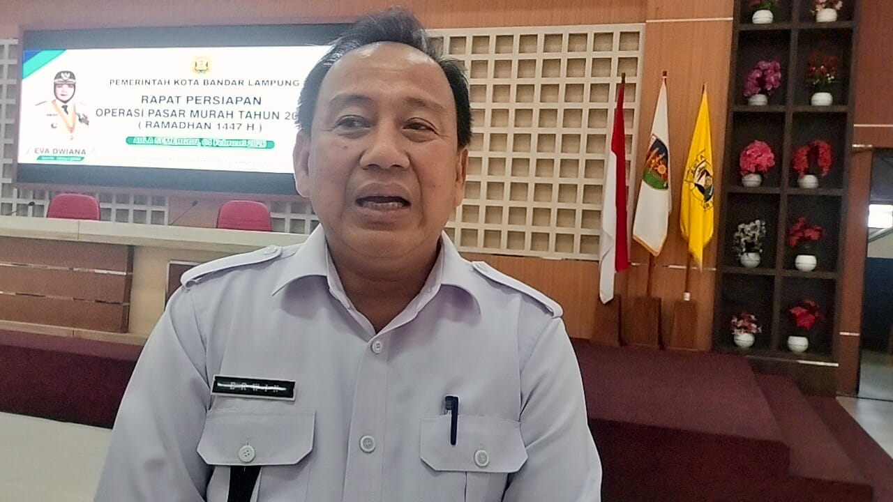 Beras hingga Telur Disubsidi! Ini Jadwal Pasar Murah 20 Kecamatan di Bandar Lampung Jelang Ramadan