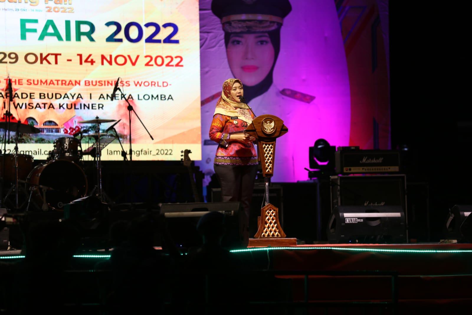 Wagub Chusnunia Tutup Perhelatan Lampung Fair 2022