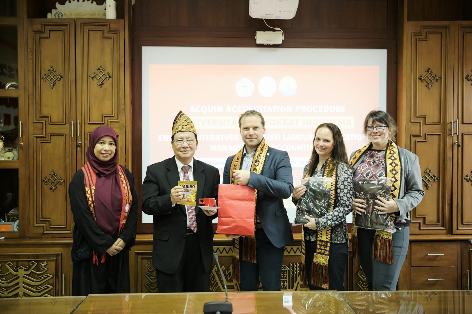 Menuju World Class University, Universitas Teknokrat Indonesia Visitasi ACQUIN