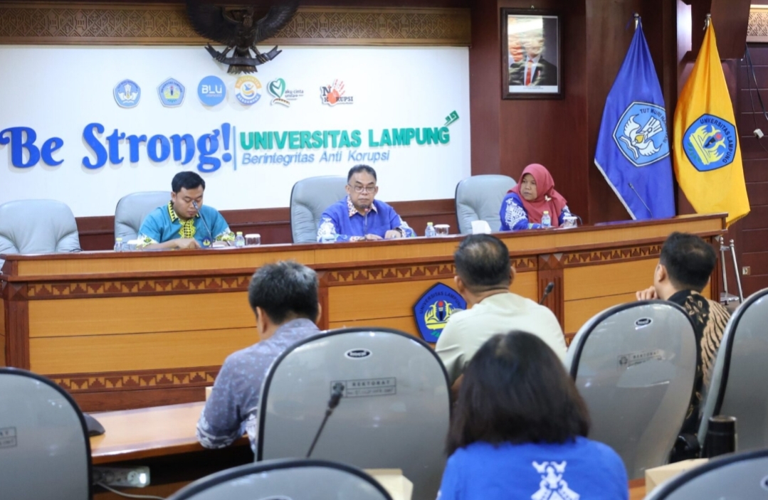 Perkuat Ekosistem Riset Dan Pengabdian, Unila Gelar FGD Mitra Strategis