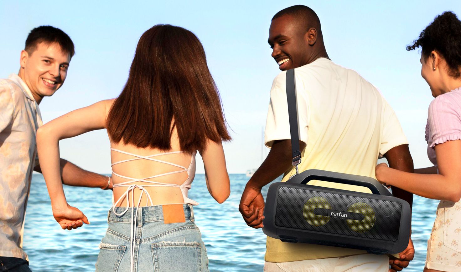 Earfun Uboom X Speaker Bluetooth Powerful yang Siap Temani Harimu