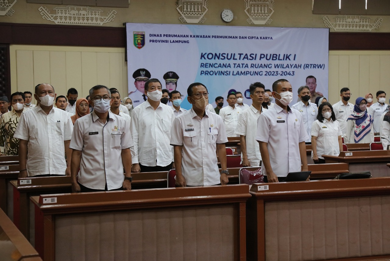 Pemprov Lampung Buka Konsultasi Publik Terkait Rencana RTRW 2023-2043