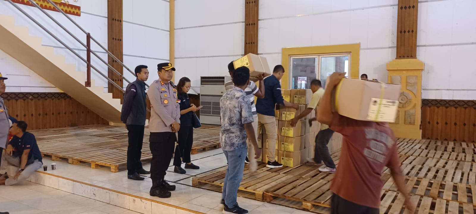 KPU Lampung Timur Terima Surat Suara Pemilu 2024, Segini Jumlahnya