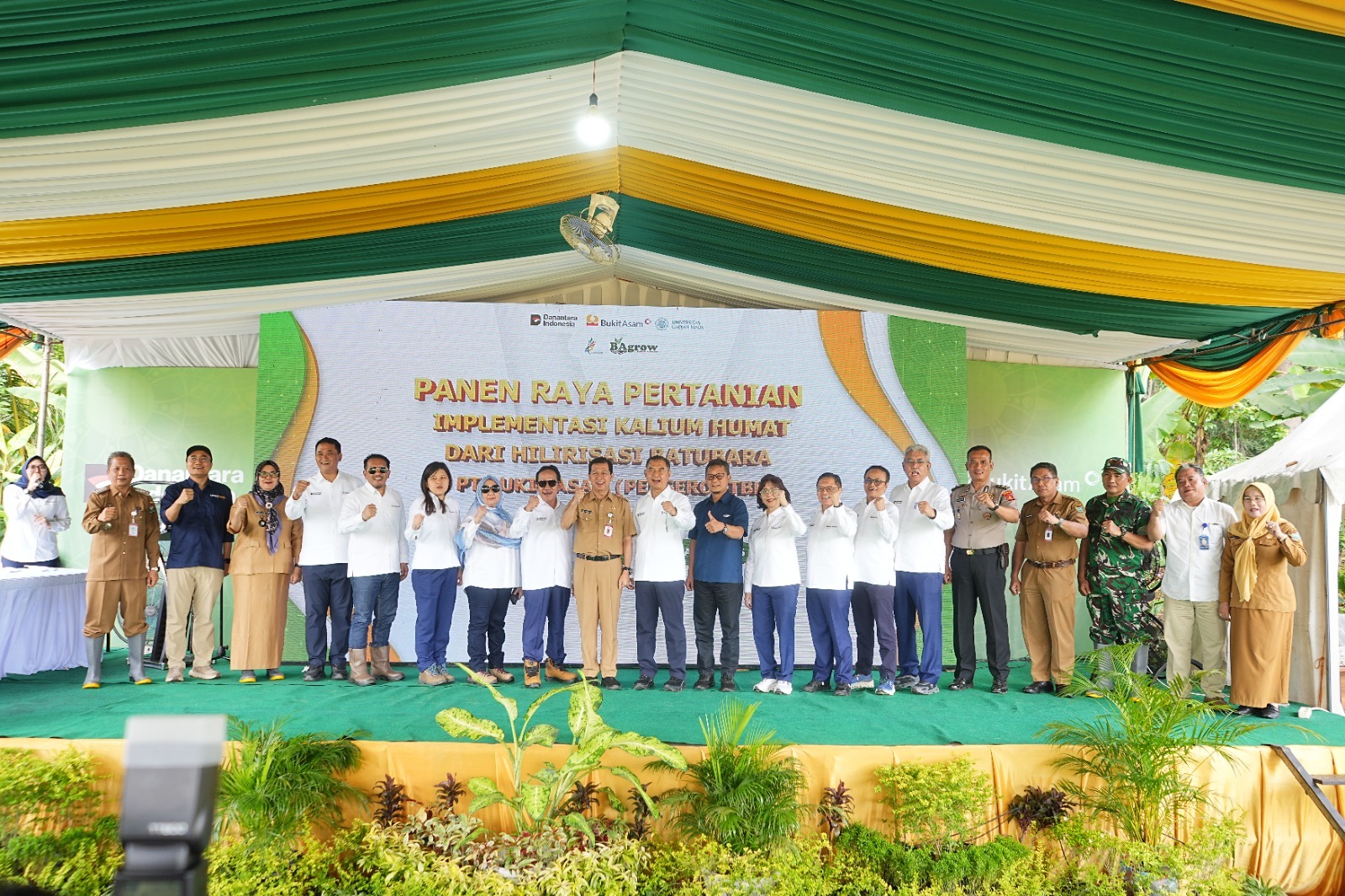 Panen Raya Hasil Padi Kalium Humat Bukti Hilirisasi Batubara Dukung Ketahanan Pangan Nasional