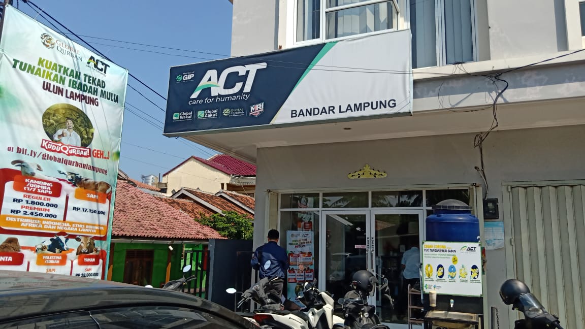 Stop Mengumpulkan Donasi, Kantor ACT Lampung Masih Beroperasi