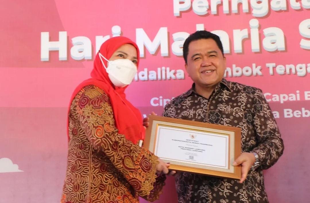 Pemkot Bandar Lampung Terima Penghargaan Eradikasi Frambusia