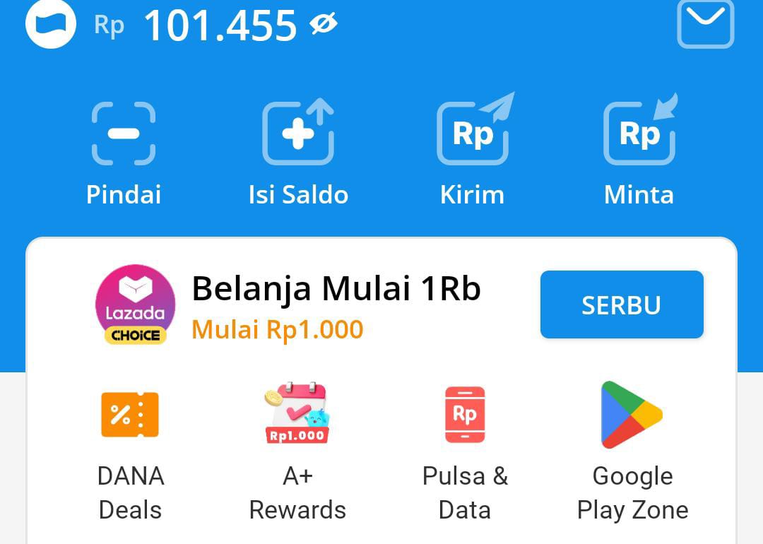 Rezeki Gratis Saldo DANA Kaget Rp 244 Ribu, Siap Cairkan Ke Akun E-Wallet Sebelum Kehabisan