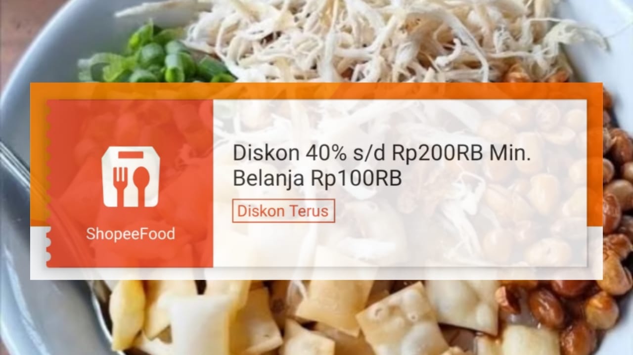 Khusus Hari Ini! Klaim Voucher Diskon ShopeeFood, Dapatkan Potongan Harga Sampai Rp200 Ribu