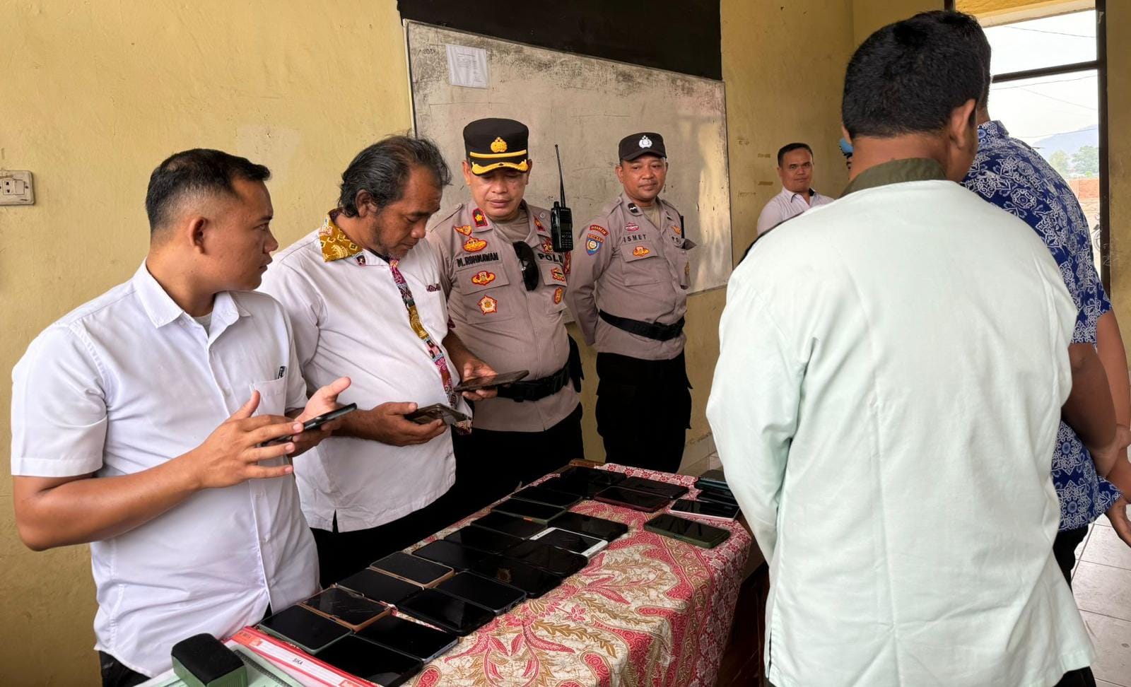 Guna Antisipasi Judi Online dan Tawuran Remaja, Polisi di Bandar Lampung Datangi Sekolah