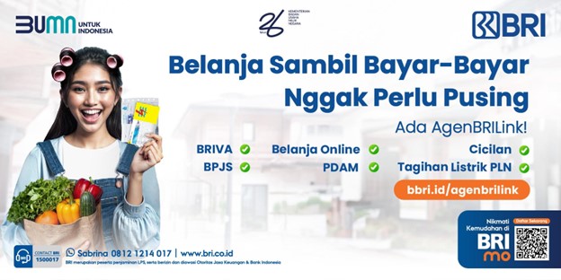 Bayar Belanja Online Makin Mudah dan Fleksibel dengan Agen BRILink