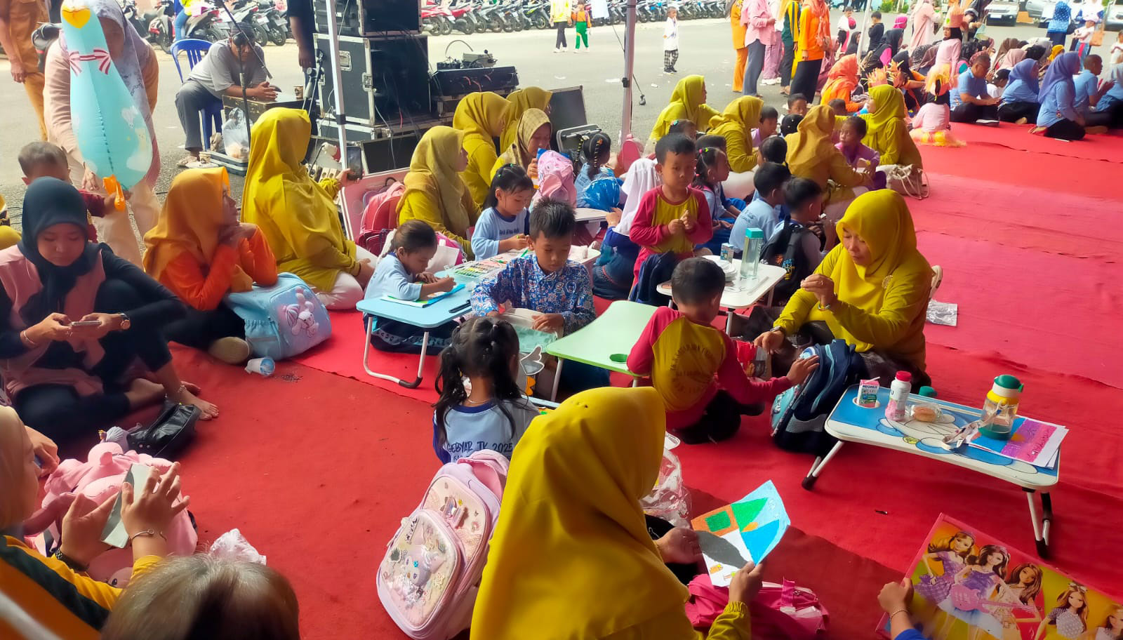 Gebyar PAUD Tanggamus, Saleh Asnawi Tekankan Pentingnya Stimulasi Kasih Sayang untuk Anak Usia Dini