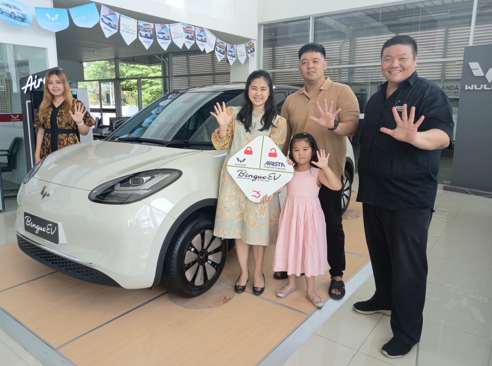 Wuling Binguo EV Resmi Mengaspal di Lampung, Segini Harganya!