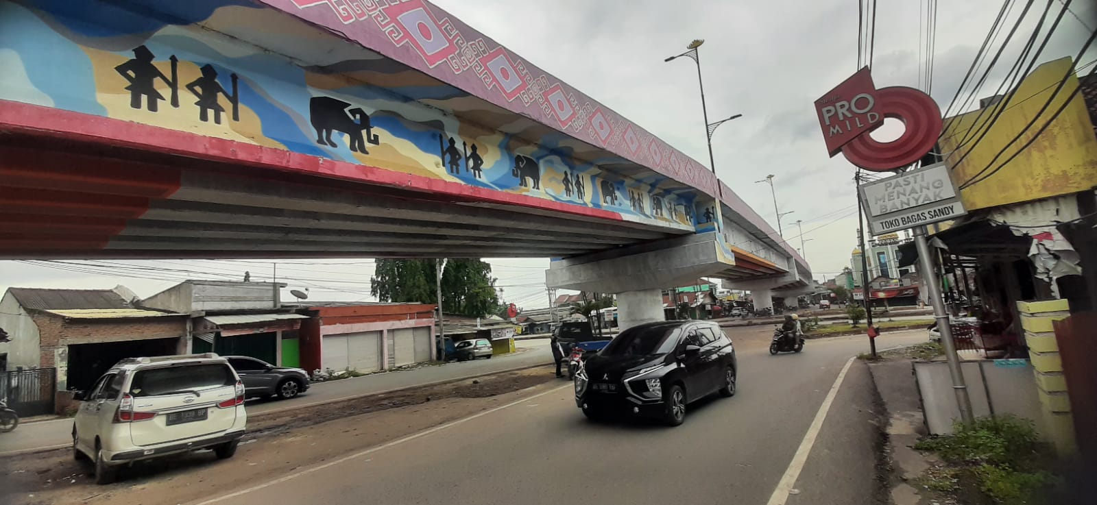 Pemkot Bandar Lampung Targetkan Mural Empat Flyover di Tahun 2023