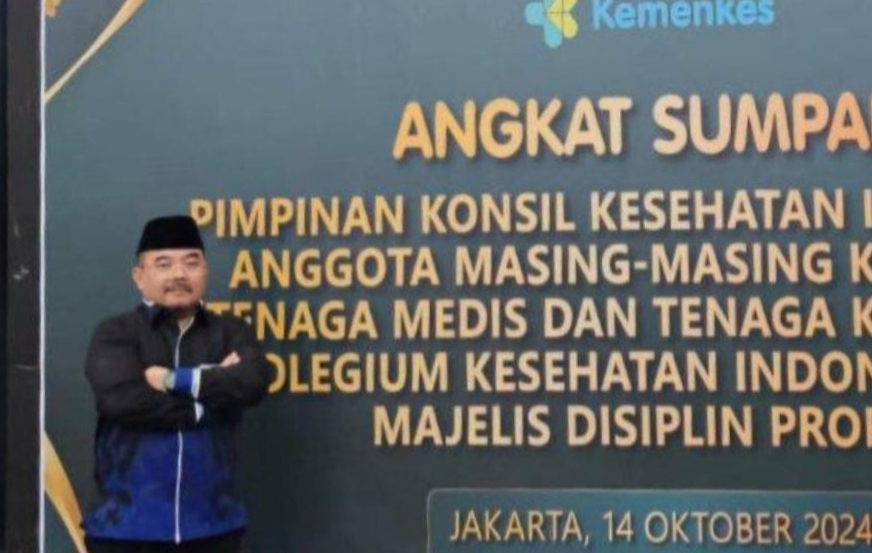 Wadir RSUDAM Diangkat Jadi Anggota Pimpinan Konsil Kesehatan Indonesia 