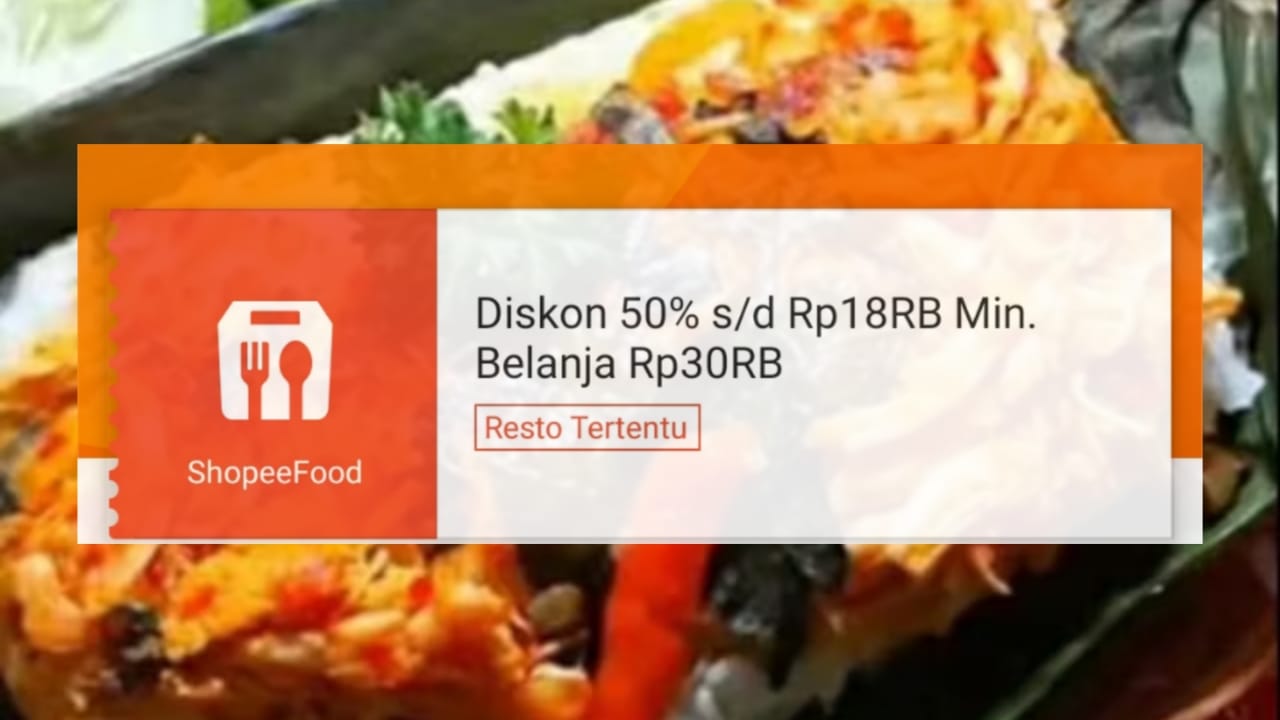 Promo Makan Siang Lebih Kenyang di ShopeeFood Dengan Diskon Hingga 50 Persen, Klaim Vouchernya!