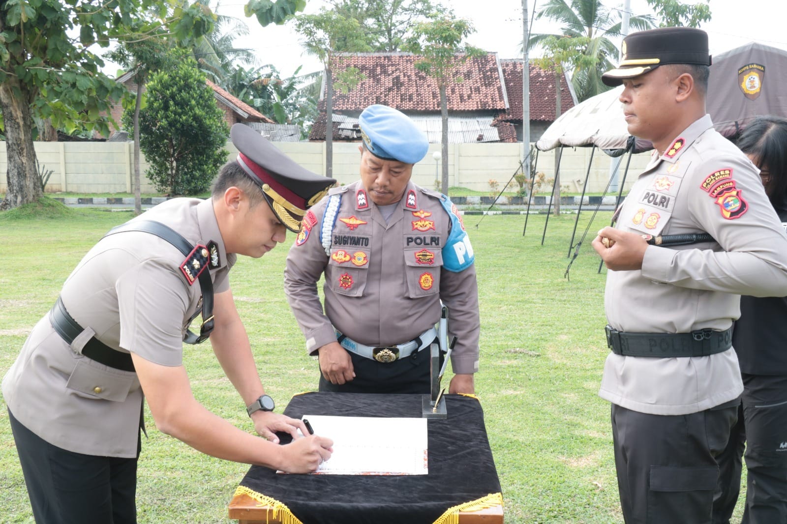 Pendidikan Sespimmen, Kompol M Kasyfi Lepaskan Jabatan Wakapolres Tulang Bawang