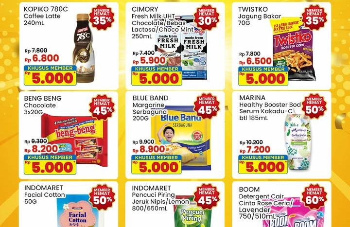 Promo Ceria Indomaret Lampung Banjir Diskon, Ada Kopi Latte Rp 5 Ribu