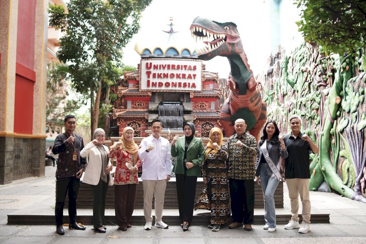 UTI Jadi Kampus Pertama yang Dikunjungi Yayasan Putri Indonesia Lampung