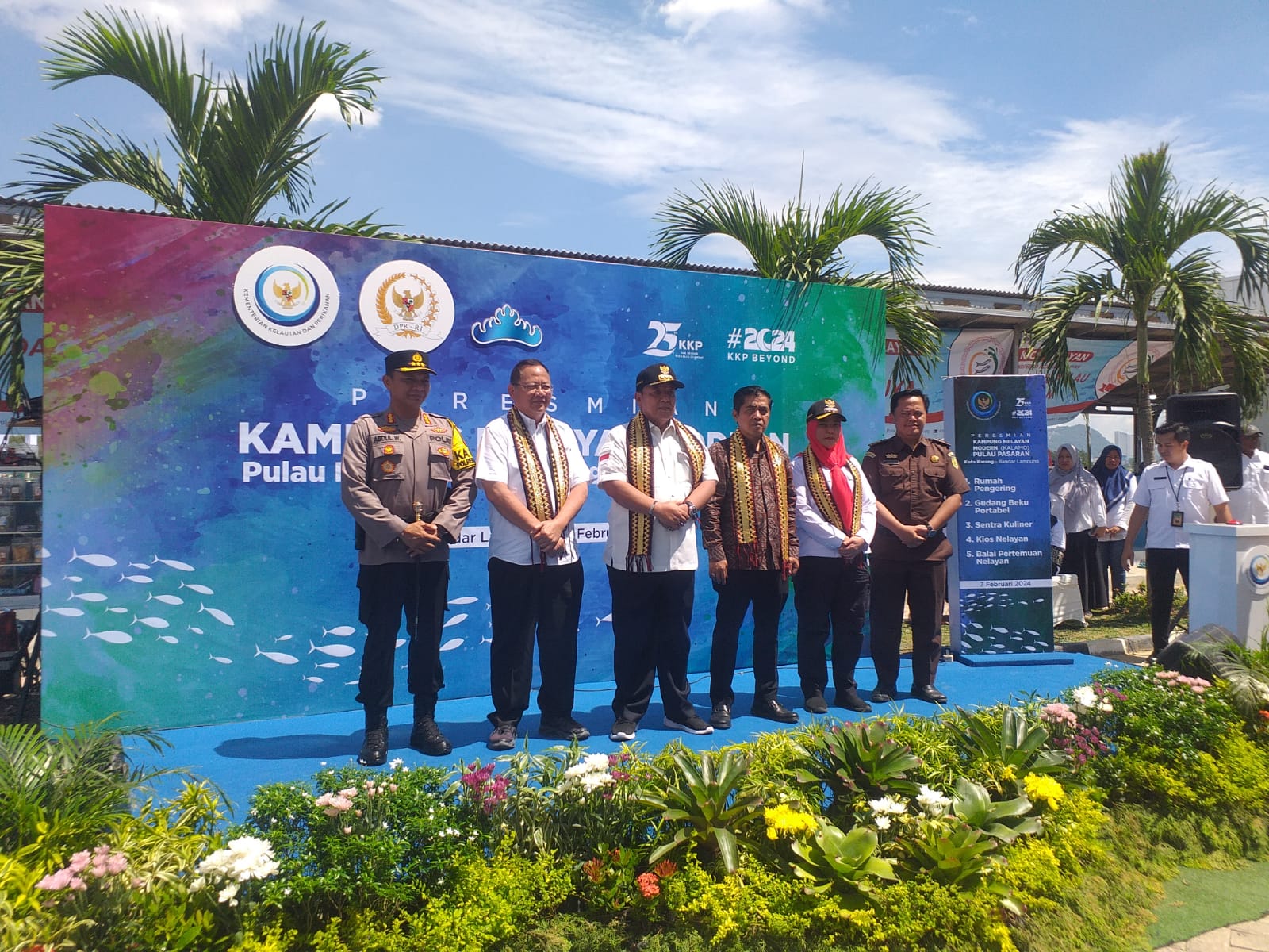 Hanya Ada 2 di Indonesia, Kementerian Kelautan Resmikan Kampung Nelayan Modern (KALAMO) di Lampung