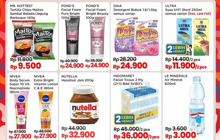 Promo Indomaret Spesial Harga Hemat, Dapatkan Selai Coklat Hazelnut Diskon Rp 32 Ribu